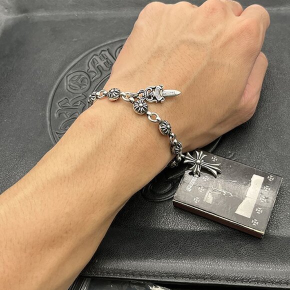 Kro's Heart Sword Triple Bracelet - Picture 1 of 6